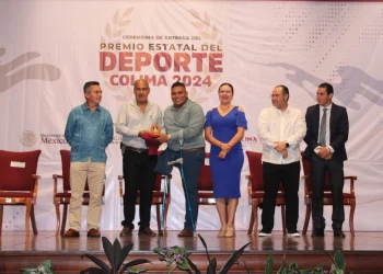 Gobierno de Colima entregó este martes el Premio Estatal al Deporte 2024