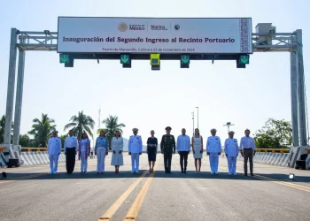 Indira Vizcaíno acompaña a Presidenta Sheinbaum en el banderazo a obras del ‘Recinto Cuyutlán’ en Manzanillo