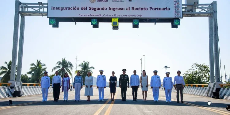 Indira Vizcaíno acompaña a Presidenta Sheinbaum en el banderazo a obras del ‘Recinto Cuyutlán’ en Manzanillo