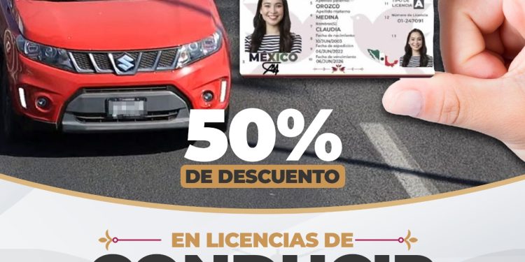 Este jueves inician los descuentos en licencias de conducir: Subsemov