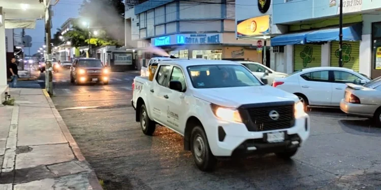 Lunes y martes, Salud fumiga contra el dengue en Colima, Tecomán y Manzanillo