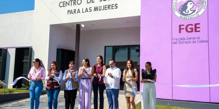 Gobernadora Indira Vizcaíno entrega el Centro de Justicia para las Mujeres en Manzanillo; se invirtieron casi 13 mdp