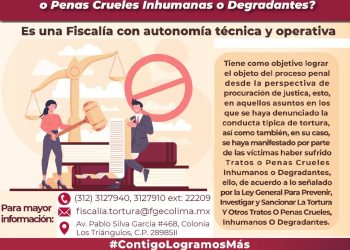 ¿Cuál es el objetivo de la Fiscalía Especializada enla Investigación de Delitos de Tortura y Otros Tratoso Penas Crueles Inhumanas o Degradantes? FGE