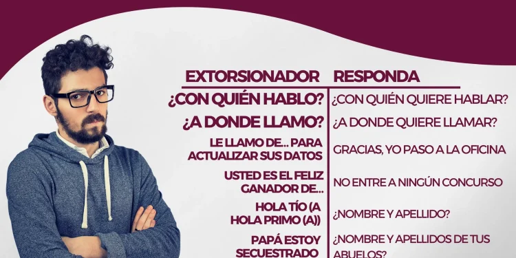 Ante la extorsión Lo meior es la prevención FGE