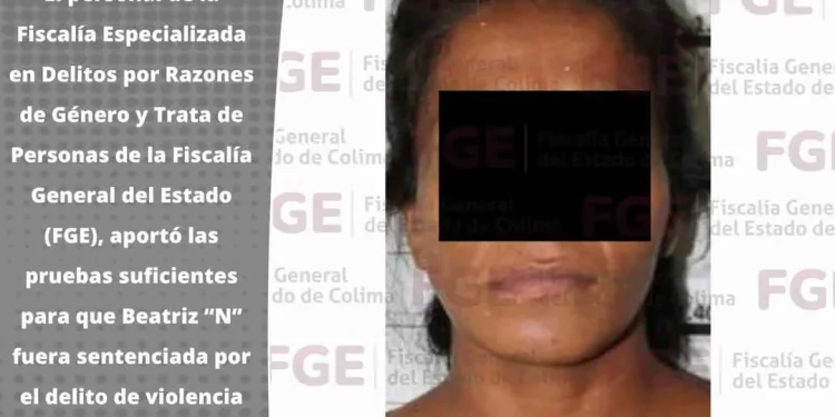 Sentencian a mujer por violencia intrafamiliar FGE