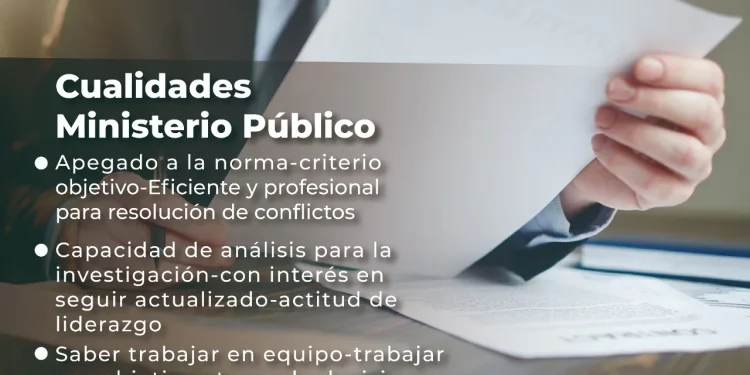 Conoce las cualidades del Ministerio Público: FGE