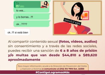 Ley Olimpia se encuentra vigente en Colima FGE