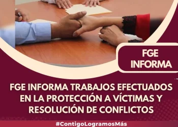 FGE informa trabajos efectuados en la protección a víctimas y resolución de conflictos