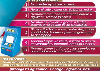 Medidas de protección para cuidar tu aguinaldo: FGE.