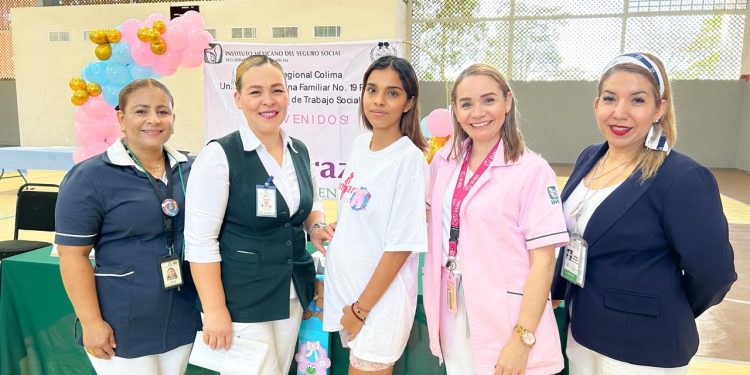 Realiza IMSS Colima 7° Encuentro Educativo de Embarazo PrevenIMSS: “Nuestro Encuentro de Amor”