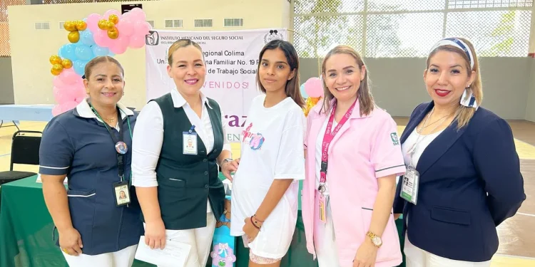 Realiza IMSS Colima 7° Encuentro Educativo de Embarazo PrevenIMSS: “Nuestro Encuentro de Amor”
