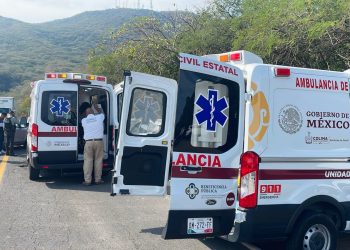 Se registra accidente entre dos vehículos cerca de La Cumbre; UEPC y CRUM atienden a 5 personas lesionadas