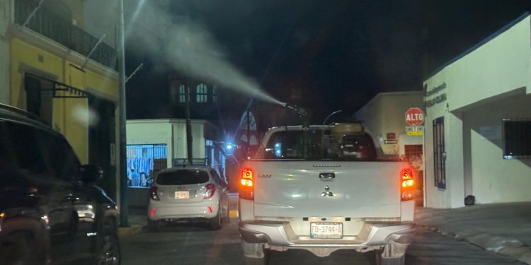 Este lunes y martes, Salud fumiga contra el dengue en Colima, Cuauhtémoc y Manzanillo