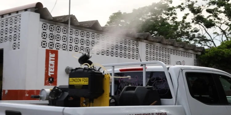 Secretaría de Salud continúa acciones contra dengue esta semana en Colima y Villa de Álvarez