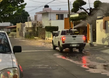 Este miércoles, Salud Colima refuerza las nebulizaciones en Manzanillo y Villa de Álvarez