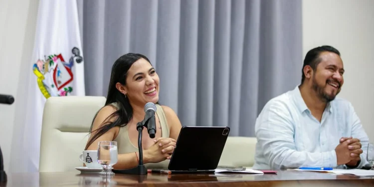 Indira Vizcaíno sostuvo una reunión virtual con la presidenta Claudia Sheinbaum sobre IMSS-Bienestar