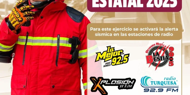 UEPC Colima anuncia primer Simulacro Estatal de 2025; será el martes 21 de enero