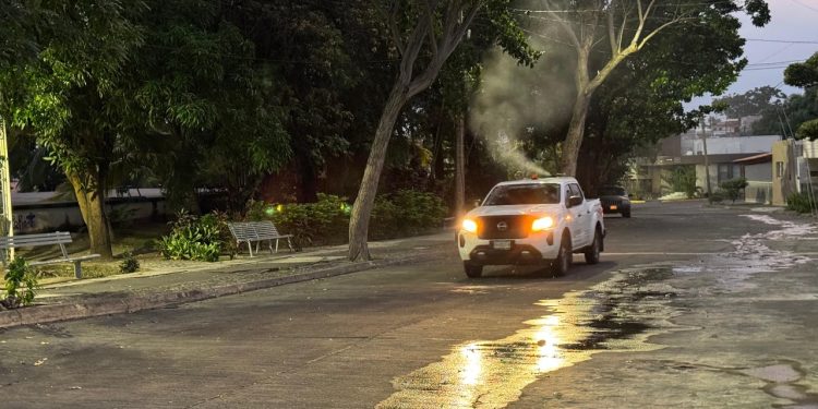 Este viernes, Salud Colima fumiga contra el dengue en Manzanillo y La Villa