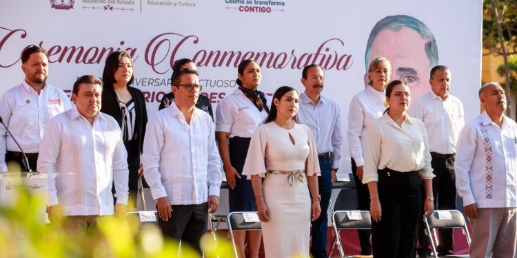Indira: resaltar aportaciones de Torres Quintero a la educación, es un reconocimiento al magisterio colimense