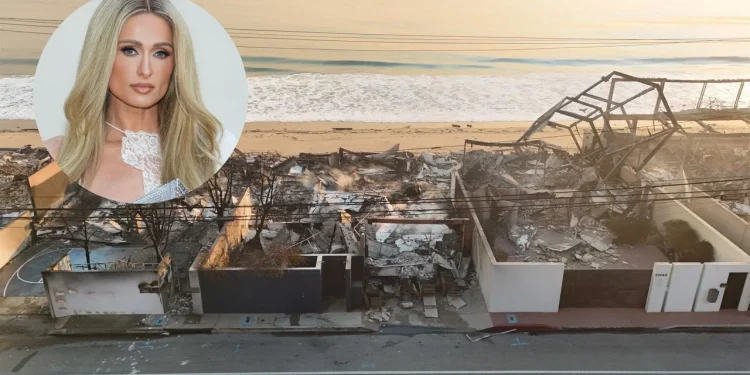 ‘Paris Hilton’ compartió video de su casa después de los incendios en “Los Angeles”