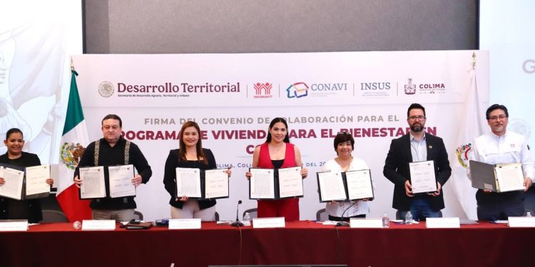 En febrero se proyecta iniciar construcción de más de 13 mil viviendas en el estado de Colima: Indira