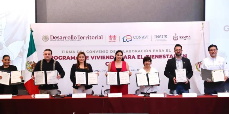 En febrero se proyecta iniciar construcción de más de 13 mil viviendas en el estado de Colima: Indira