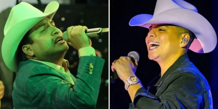 Julión Álvarez junto a Eduin Caz cantan en concierto “Regalo de Dios”