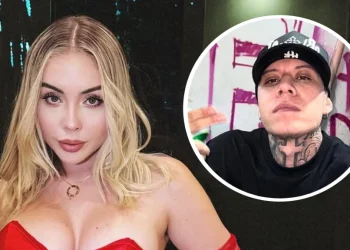 ¡Maya Nazor expone audio donde donde Santa Fe Clan le dice que si él quiere le quita al niño!