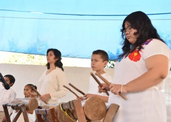 Continuó la Brigada de Arte y Tradición de Cultura Colima, en primaria Miguel Galindo