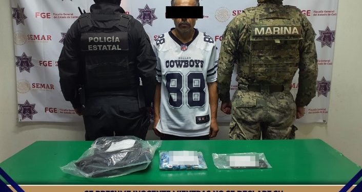 Mesa de Coordinación Estatal informa detención de un masculino con 400 dosis de presunto narcótico ‘ice’