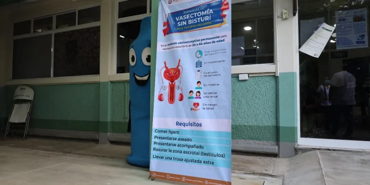 Ofrece Salud Colima servicio gratuito de vasectomía sin bisturí para planificar la familia