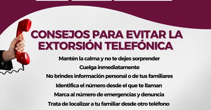 Ante la extorsión lo mejor es la prevención FGE