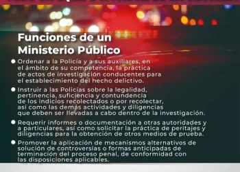 Todo un equipo a favor de la justicia FGE