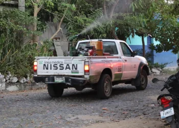 Salud Colima continúa el operativo de fumigación contra dengue este lunes y martes