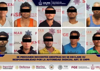 Detiene Policía Estatal de Colima a 10 personas por delitos contra la salud, en distintos hechos
