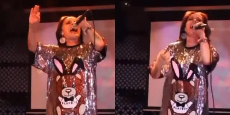 ‘Lolita Cortes’ cantando en vivo