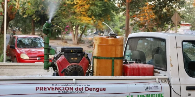 Secretaría de Salud fumiga contra dengue este jueves en Colima y Manzanillo