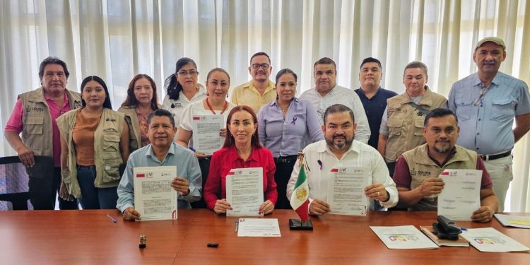 IEEA y Ayuntamiento de Villa de Álvarez signan alianza para combatir el rezago educativo