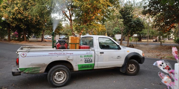 Salud Colima sigue fumigado contra dengue en Manzanillo y Villa de Álvarez