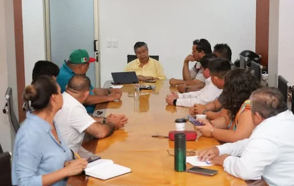 H Congreso del Estado de Colima. Sostienen reunión de trabajo con cooperativas y organizaciones de transporte del municipio de Tecomán