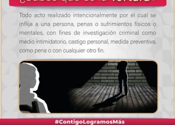 ¿Sabes que es la tortura?FGE