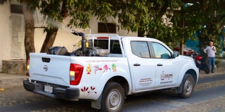 Salud Colima proseguirá la fumigación contra dengue en Colima, Villa de Álvarez y Manzanillo