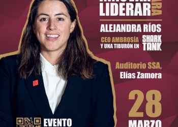Alejandra Ríos, de ‘Shark Tank México’, impartirá conferencia en Manzanillo, este viernes