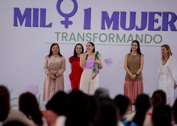 Gobernadora pide a mujeres sororidad, ayudar a otras a alcanzar sus sueños y romper círculos de violencia