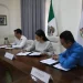 Indira Vizcaíno atestigua convenio entre Incode y Conade, para seguir desarrollando el deporte en Colima