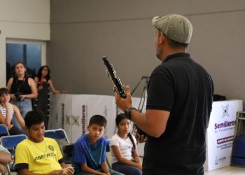 Cultura Colima ofreció concierto didáctico para las infancias, en Villa de Álvarez
