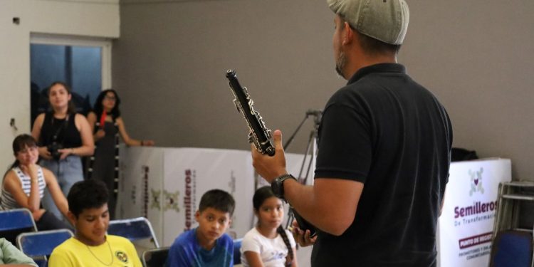 Cultura Colima ofreció concierto didáctico para las infancias, en Villa de Álvarez