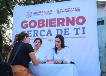 Rosi Bayardo llevó las brigadas “Gobierno Cerca de Ti” a la colonia Lomas de Santiago
