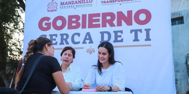 Rosi Bayardo llevó las brigadas “Gobierno Cerca de Ti” a la colonia Lomas de Santiago