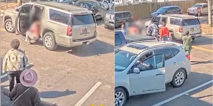 Dramático video muestra a ciudadanos frustrando el secuestro de dos niños en estacionamiento de Florida